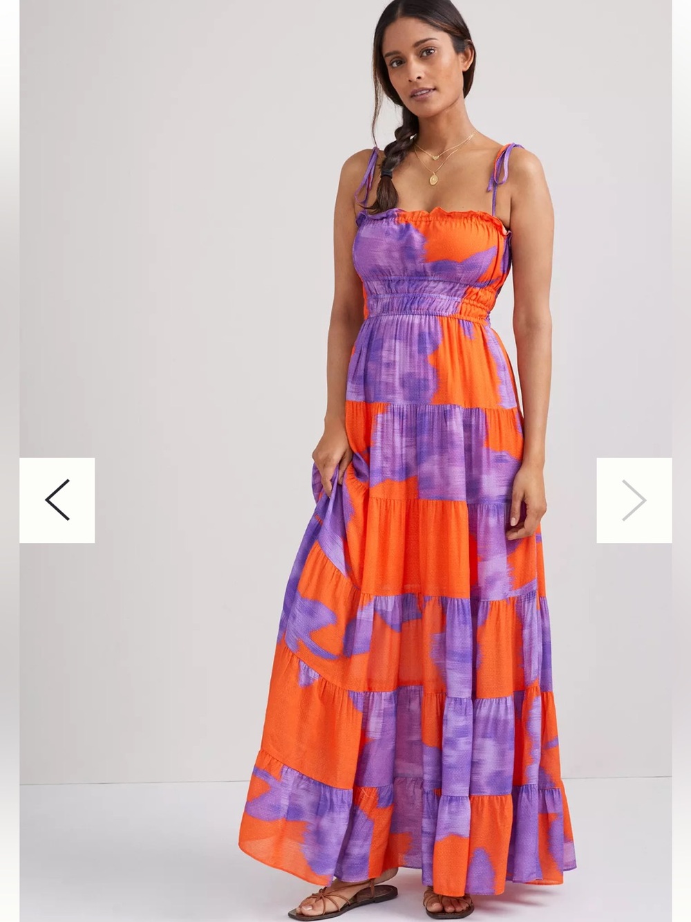 Hutch Floral Tiered Maxi Dress